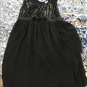 Disney dress black and glitter ✨